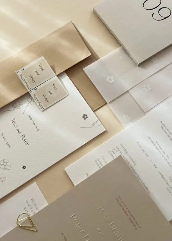 Buro Narratif Bruiloft Stationery