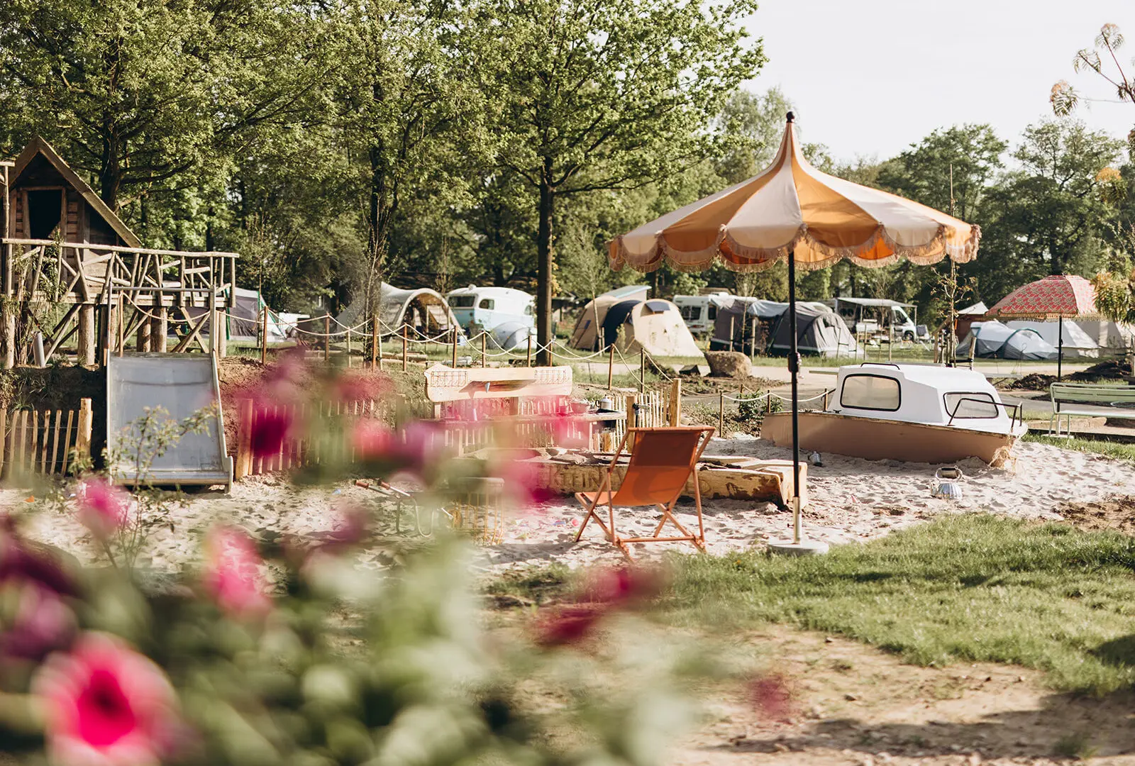 Zit + speelterrein