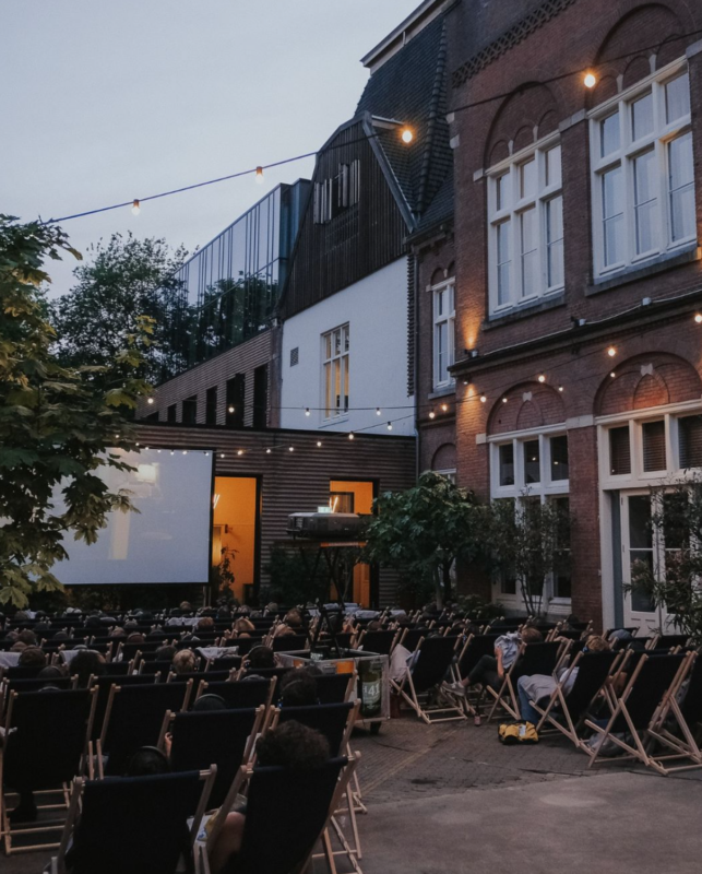 Openlucht bioscoop