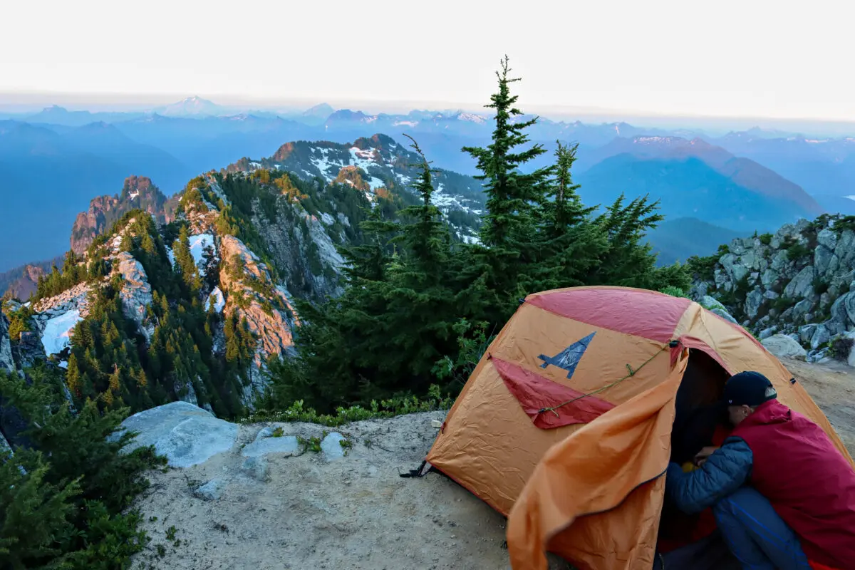 tent kamperen