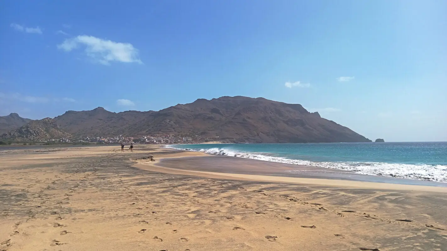 San Pedro zwemmen schildpadden São Vicente Kaapverdië