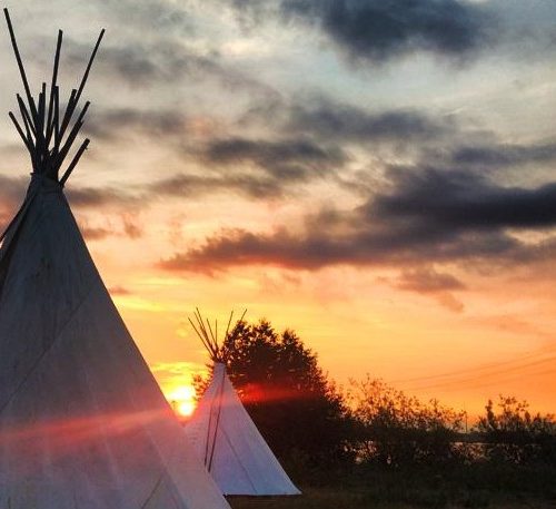 Tipi Eiland @ Campspirit (De Kluut)