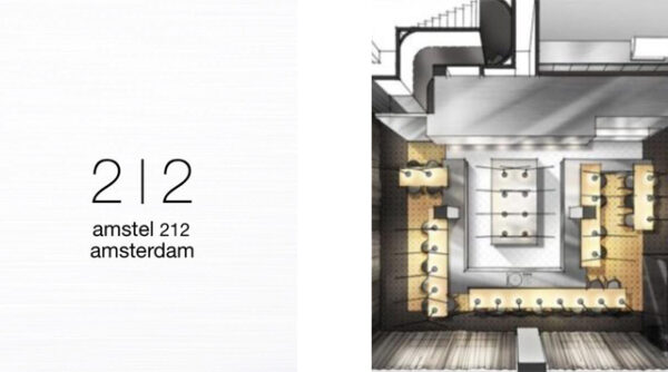 Bijna open: Restaurant 212 Amsterdam