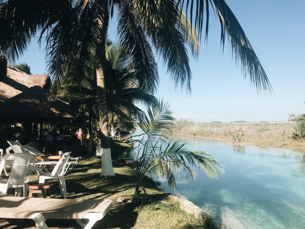 Bacalar meer Mexico travel Midden-Amerika Yucatan