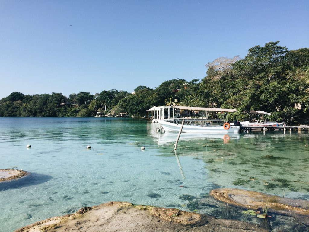 Bacalar meer Mexico travel Midden-Amerika Yucatan