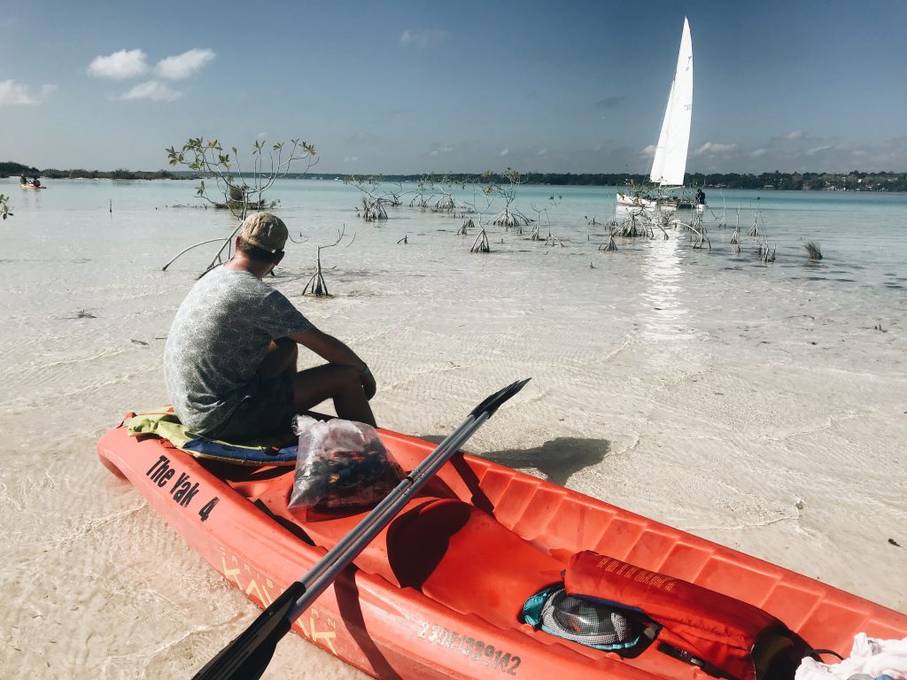 Bacalar meer Mexico travel Midden-Amerika Yucatan