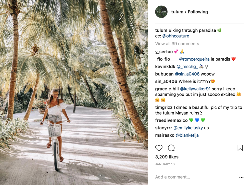 Dit is hoe Tulum eruit ziet op Instagram