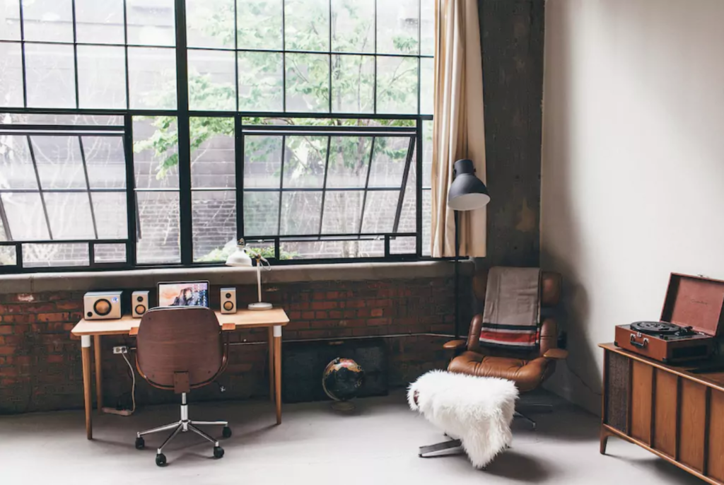 Airbnb loft in Detroit