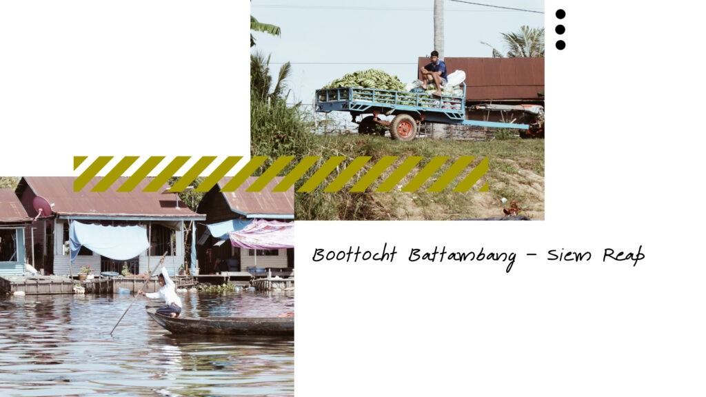 Cambodja boottocht Battambang Siem Reap