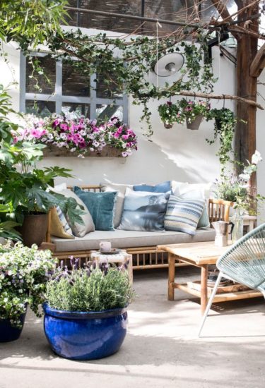 5 snelle om van je balkon/ patio/ postzegel een boho paradijs te maken - Boekje