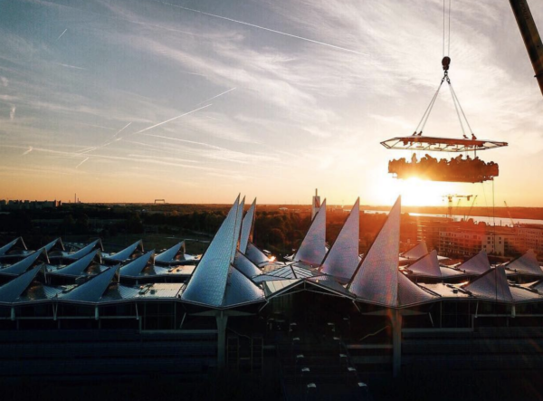 Dinner in the sky met Patrón tequila