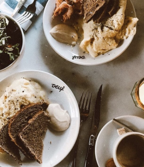 Ei ei ei, en we zijn zo blij met restaurant Oeuf in de Pijp in Amsterdam