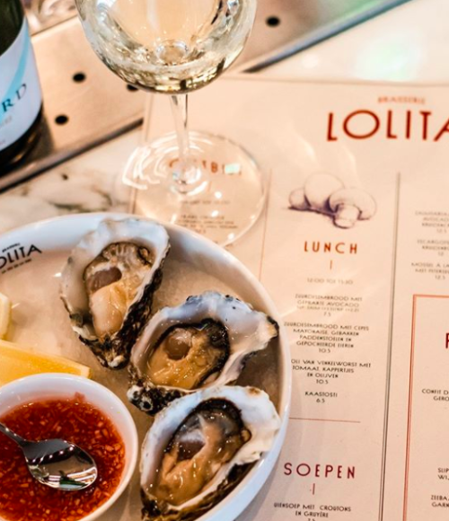 Brasserie Lolita Amsterdam, waar je altijd goed zit
