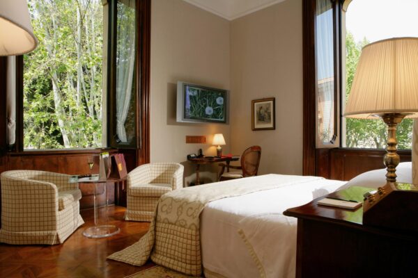 Rome equals oude chic equals een overnachting bij Villa Spalletti Travelli Rome (Italie)