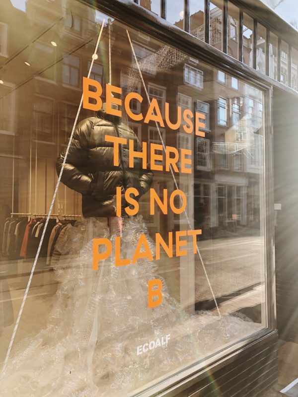 Fair Fashion: “Because there is no planet B” Ecoalf Store in Amsterdam
