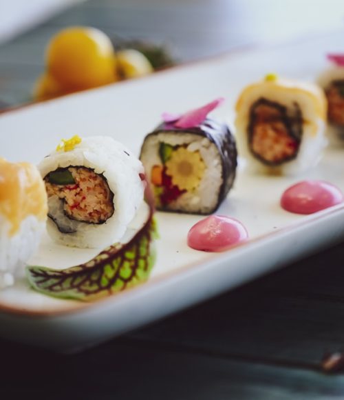 Lady Papa goes sushi – ook in Bergen is het bezorgbal!