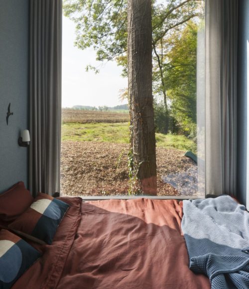 Een prachtig houten huis in de Belgische natuur: Loof Cabin