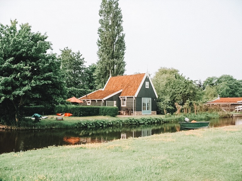Natuurhuisjes in De rijp Noord-Holland Nederland