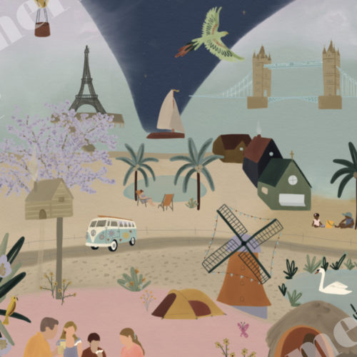 Koffer & Koters – de Poster