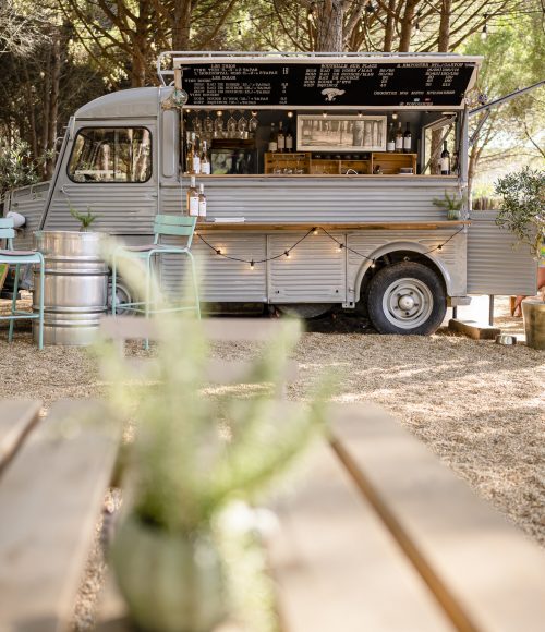 l’Ephémère: de foodtruck van Fondugues Pradugues in het Zuid-Franse Ramatuelle is een magisch plekje