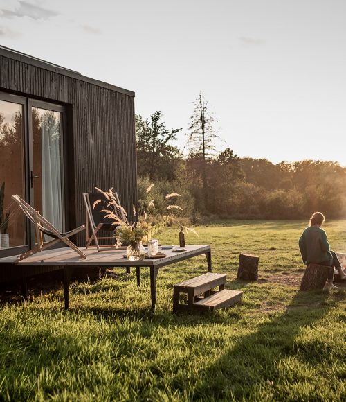 Rondreizende hut voor jullie helemaal alleen: Slow Cabine België