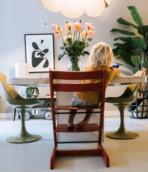 Nieuwe kleuren voor de Stokke Tripp Trapp: Warm Red & Soft Mint