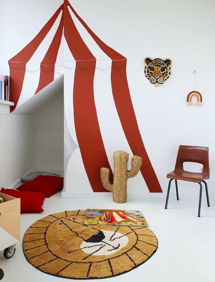 Onmisbaar op de kinderkamer: een kleedje van Tapis Petit
