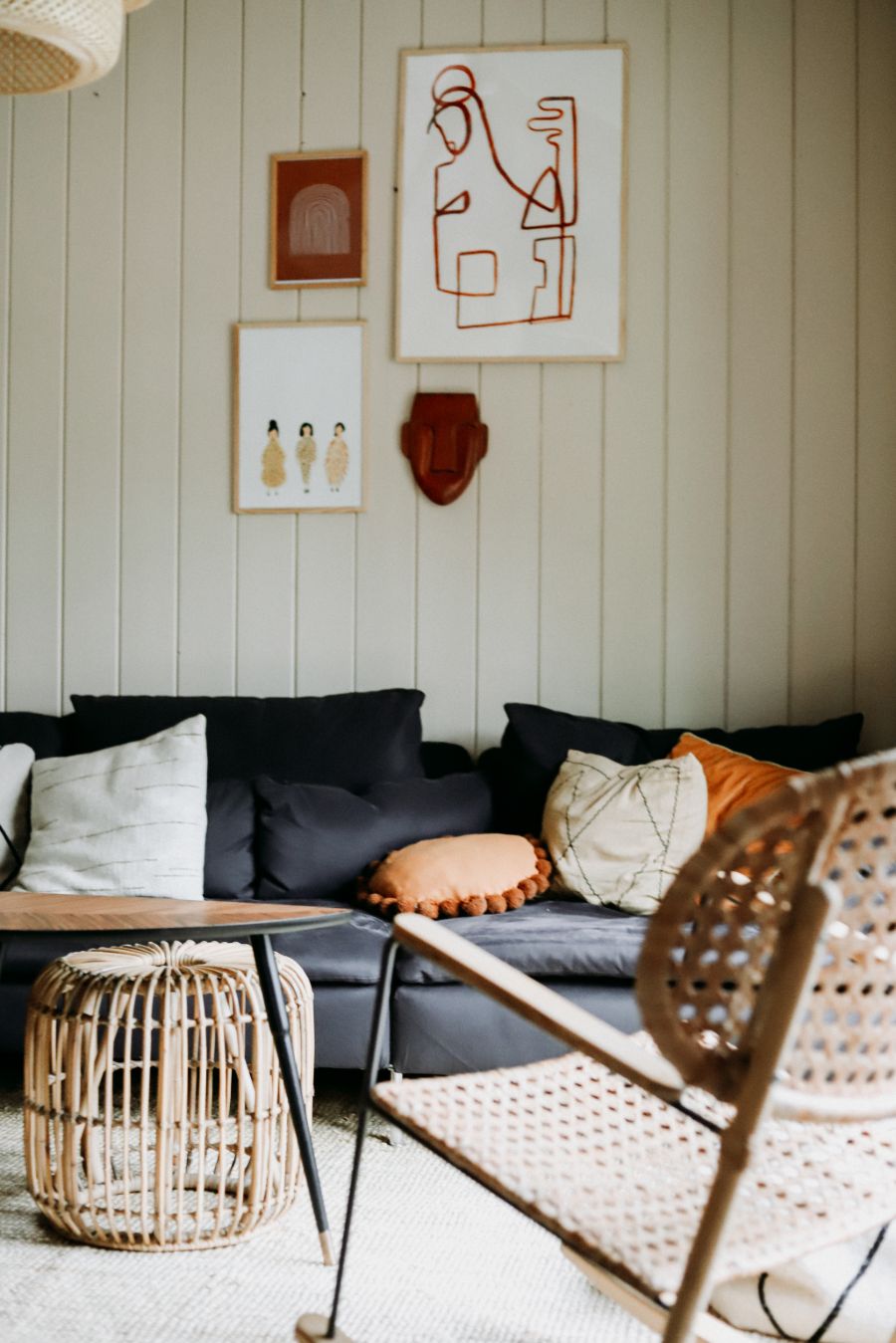 Woonkamer tiny hotel Nistelrode