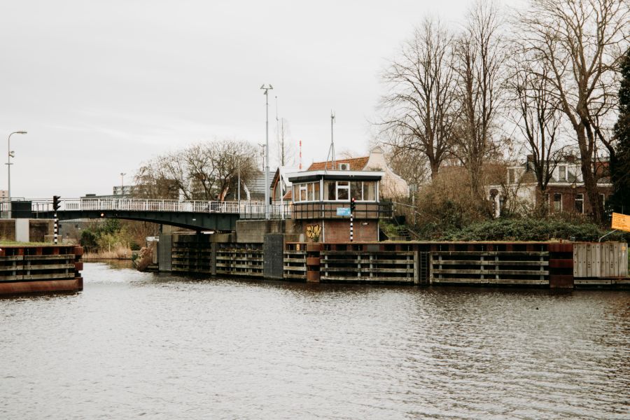 Het brugwachtershuisje in Amsterdam-Noord
