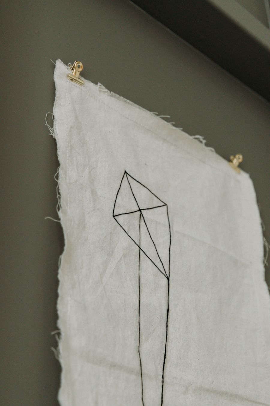 Detail in de kamer van het hotel