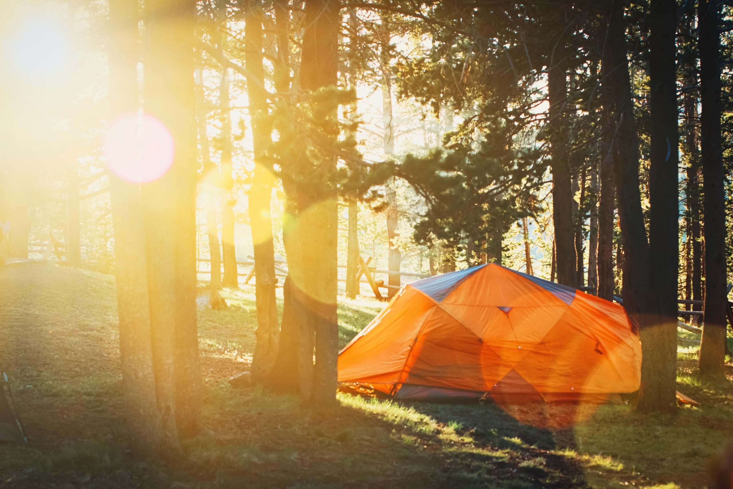 tent camping