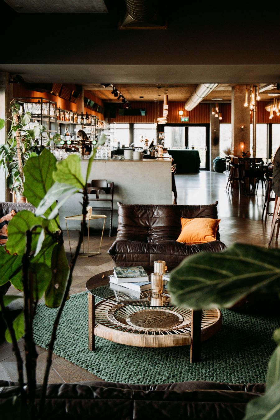 Lobby van het hotel