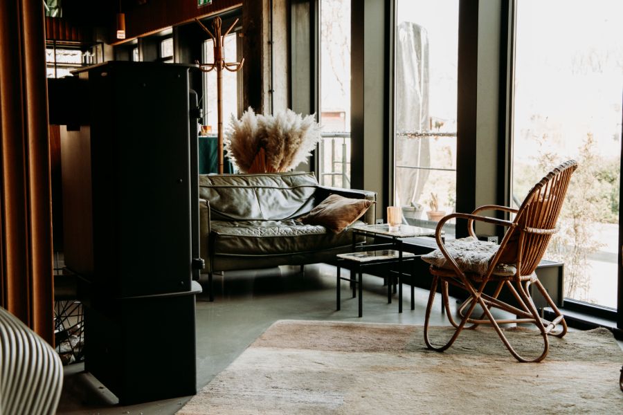 Lobby van het hotel