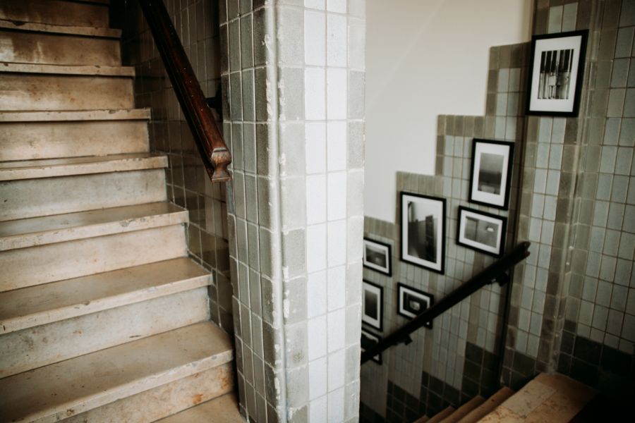 Oude foto's hotel