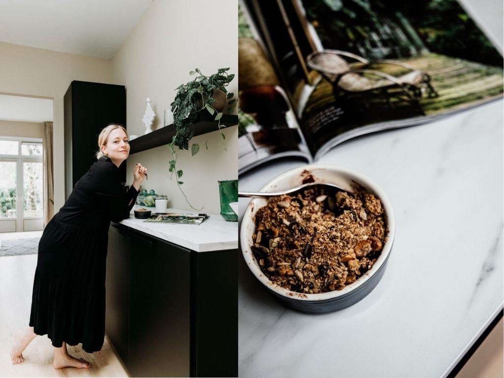 Keuken in bed & breakfast