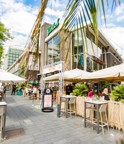 Terras 2.0.2.1., een festivalterras in hartje Rotterdam