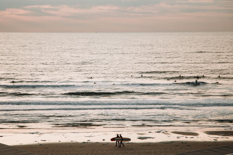 Poort Beach strand Bloemendaal aan Zee