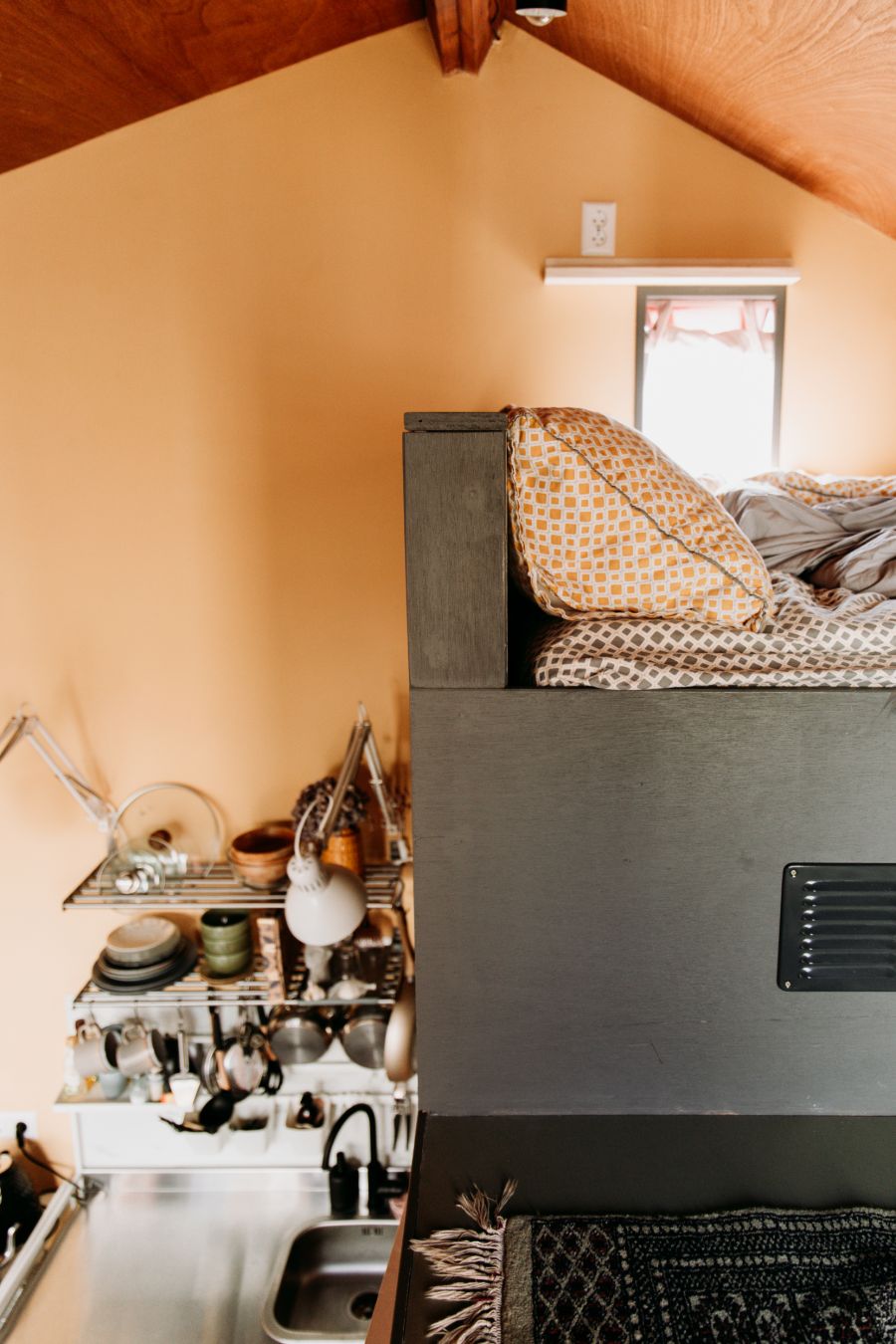 Slaapkamer op de vide