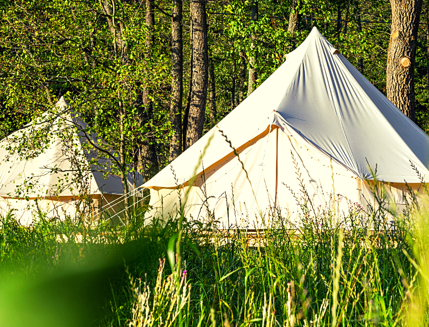 camping boven 't maaivelde