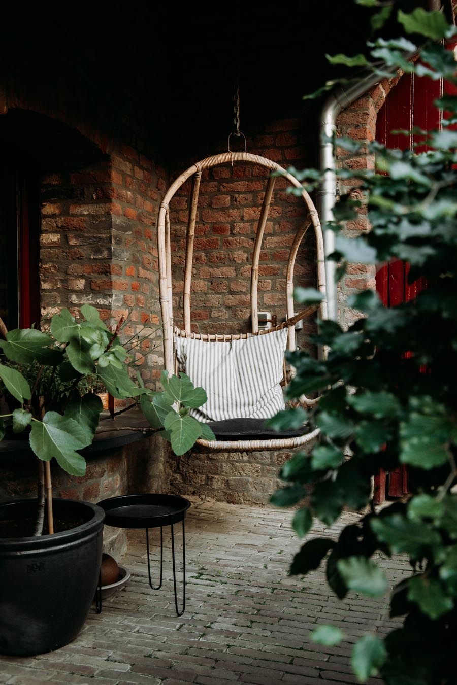 Leuke hoekjes in de tuin bed & breakfast Brookerhof