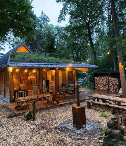 Gloednieuw aan de rand van De Hoge Veluwe: vakantiehuis de Merel