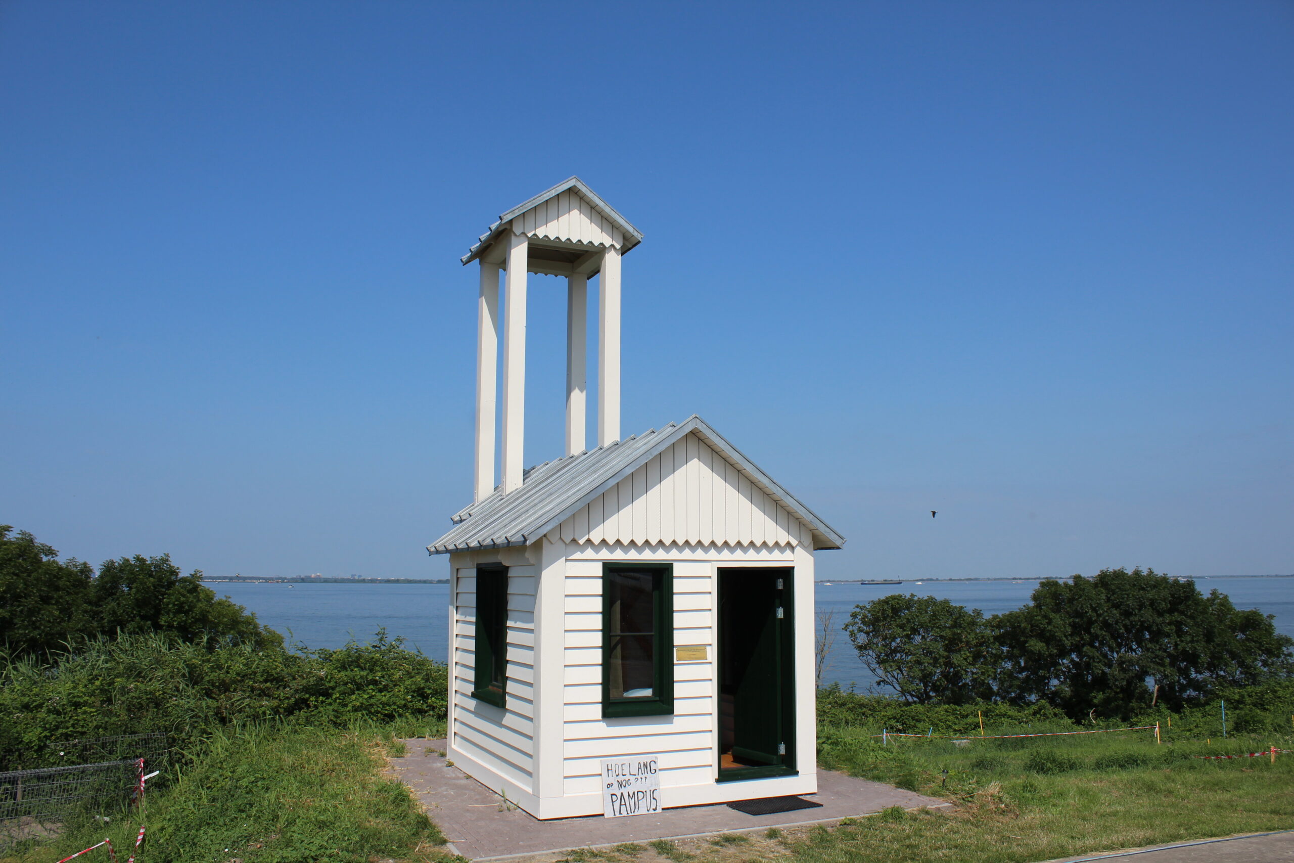 Op een onbewoond eiland… daar zou je willen zijn (en wel op forteiland Pampus)