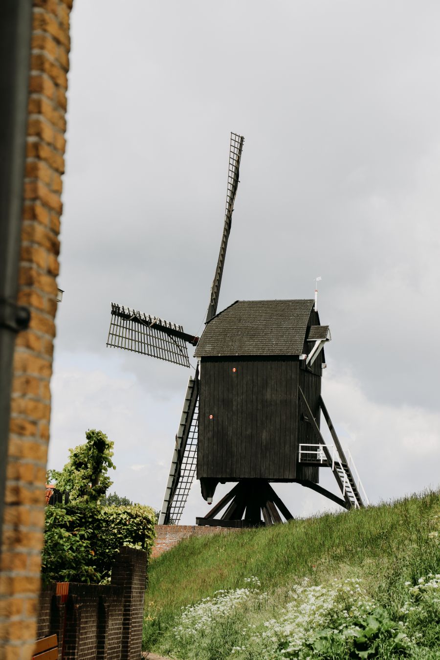 Houten molen Heusden
