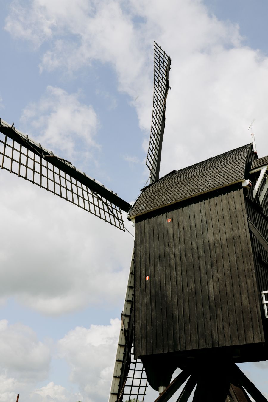 Uitzicht op de molen 
