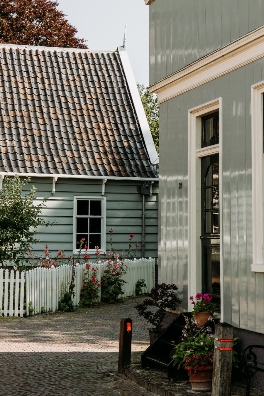 Huizen in Broek in Waterland