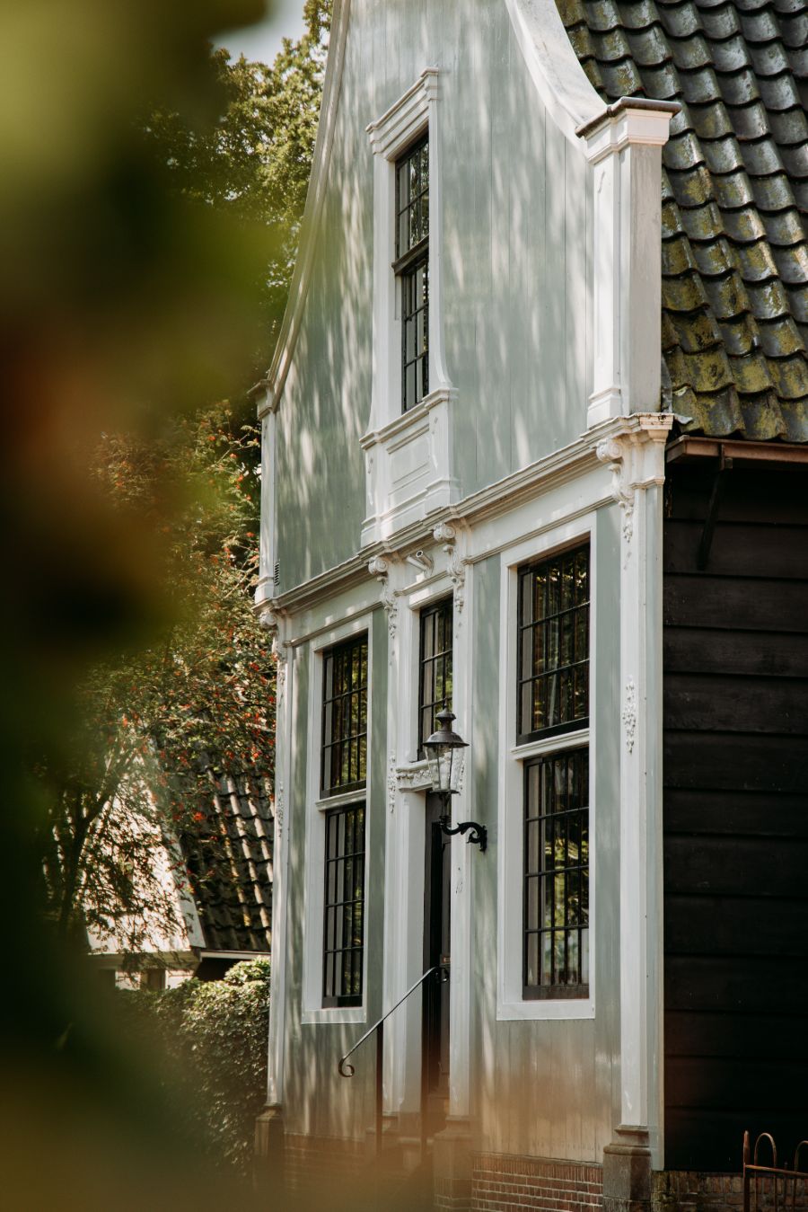 Mooie huizen in dorp