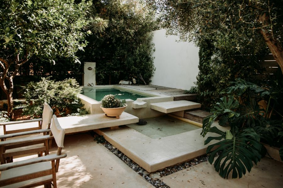 Tuin Irida Chic Boutique Hotel Kreta