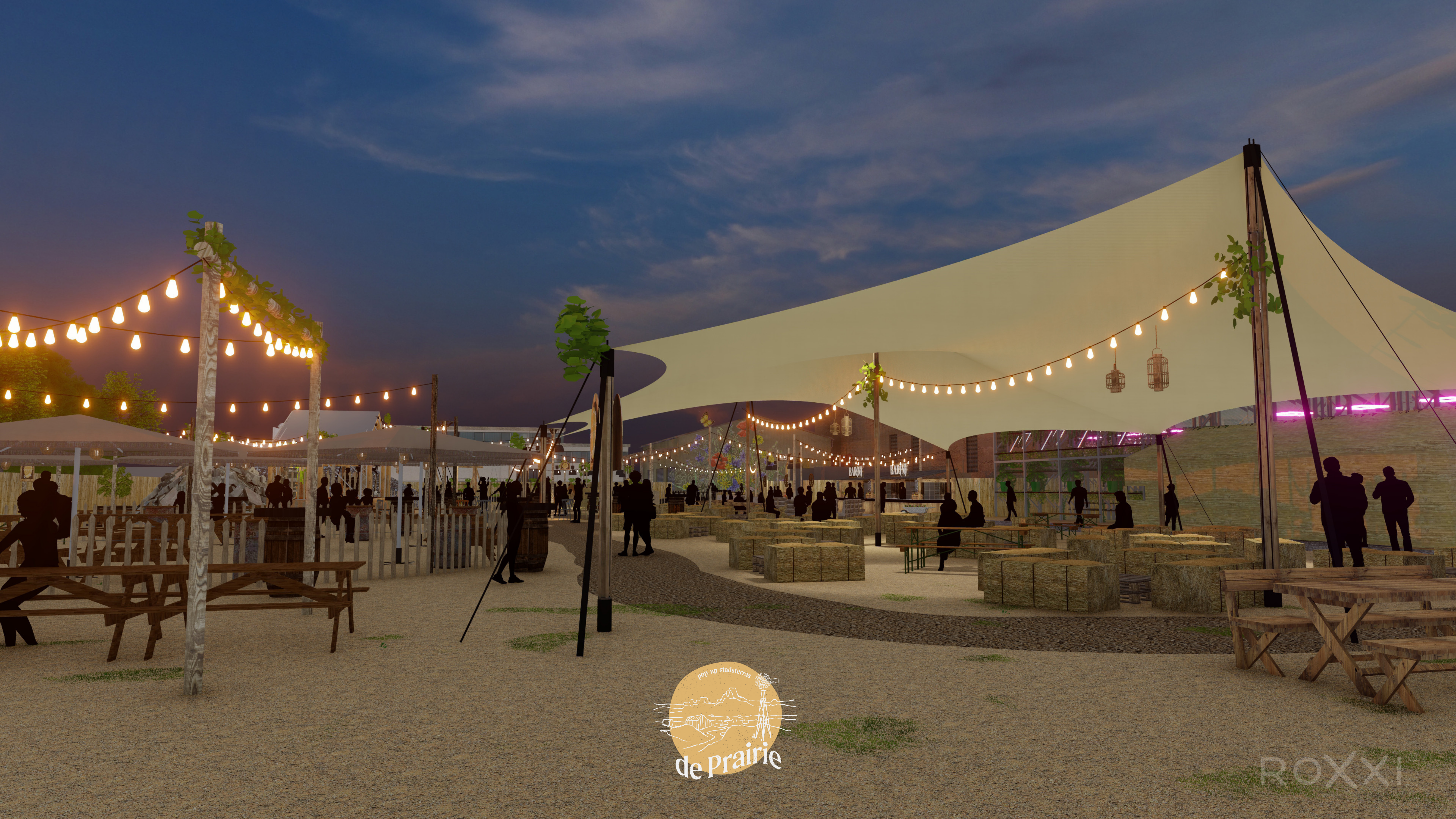 Volop entertainment bij pop-up stadsterras de Prairie in Eindhoven