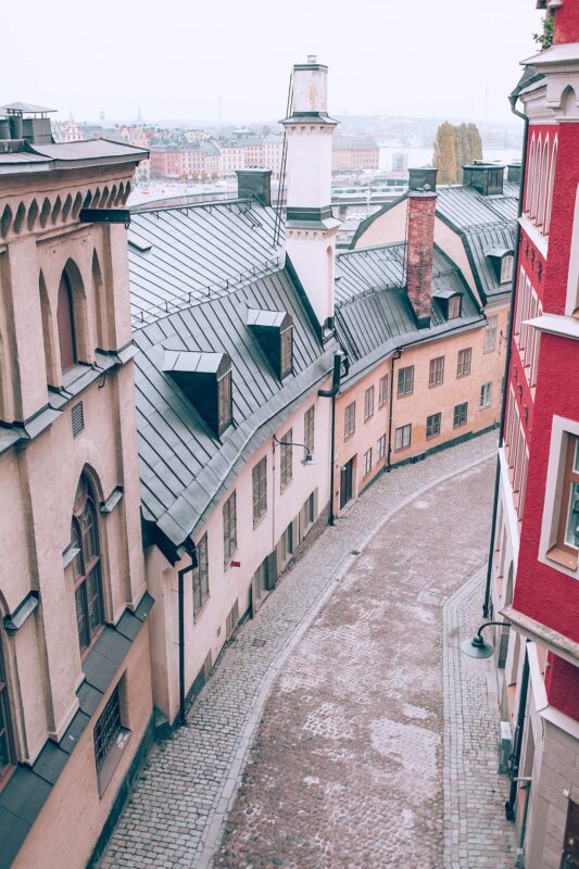 straat in stockholm