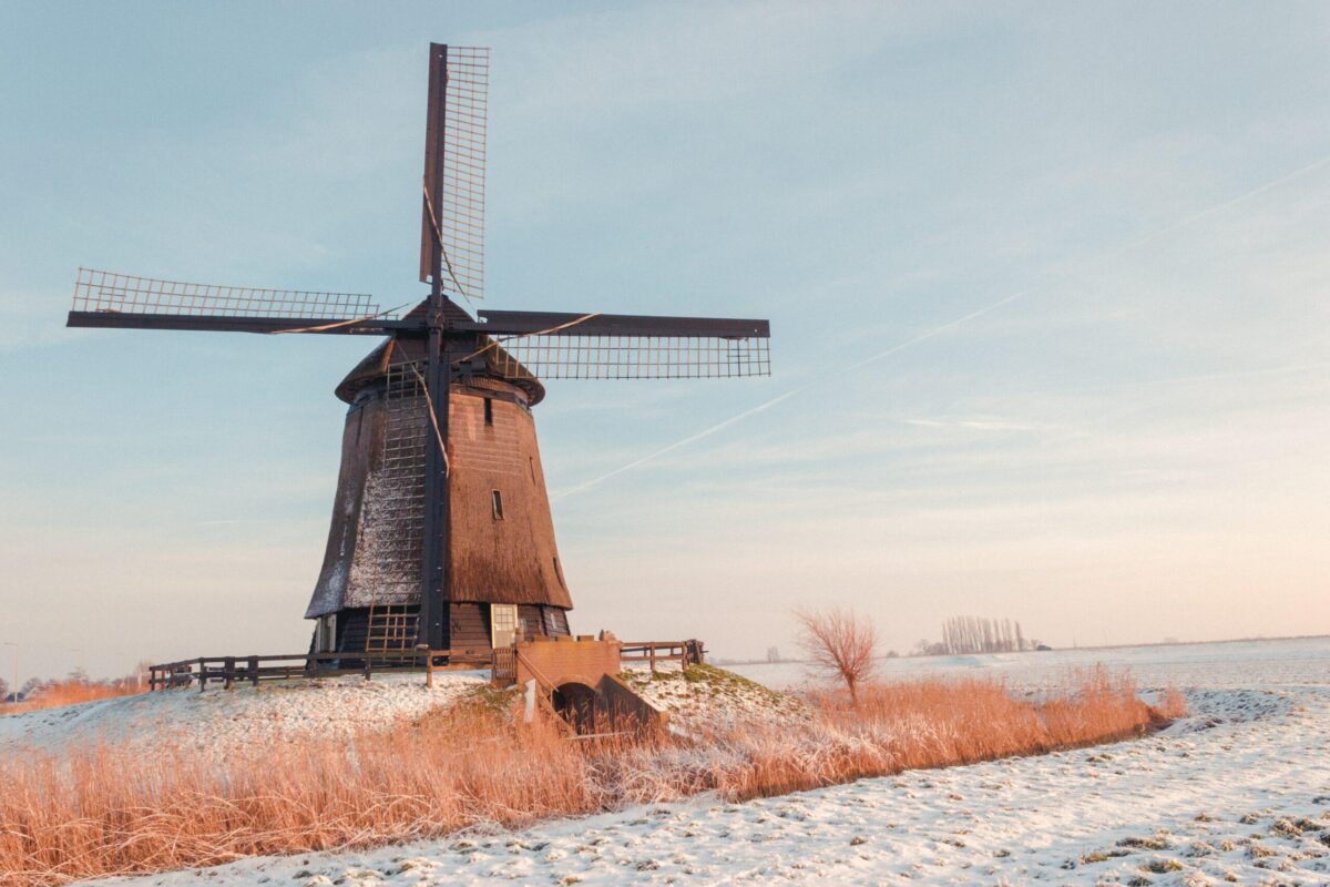 polder winter